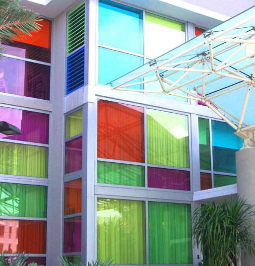 Decorative Architectural Colored Film for Glass (Condo)
