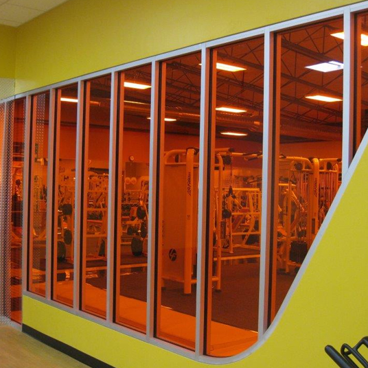 Decorative Architectural Colored Film for Glass (Orange)