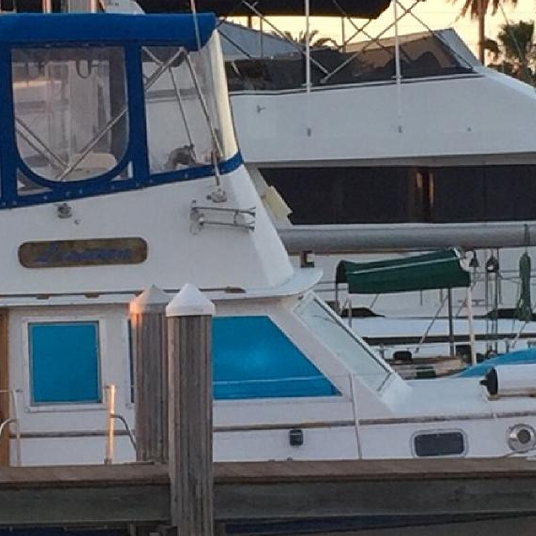 Decorative Colored Film for Glass (Boat)