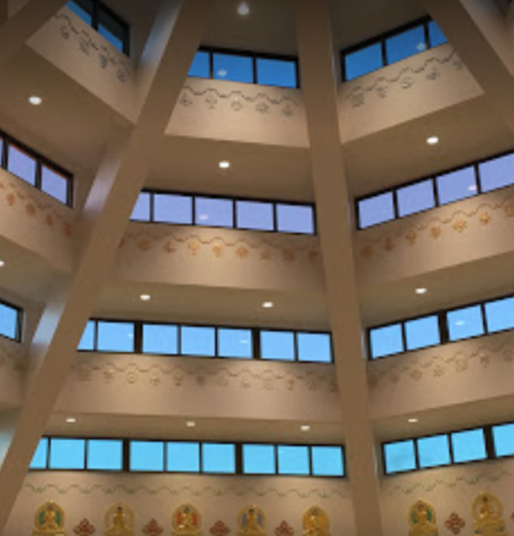 Decorative Architectural Colored Film for Glass (Buddist Temple)