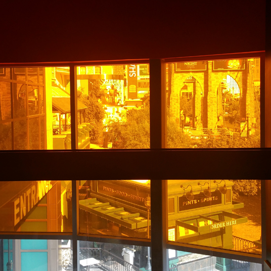 Decorative Architectural Colored Film for Glass (Orange)