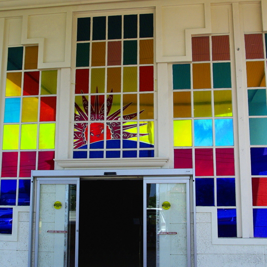 Decorative Architectural Colored Film for Glass (Radisson Inn)