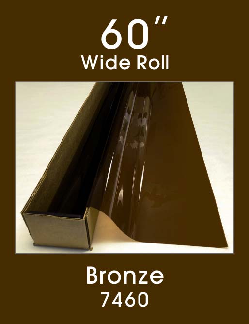Click Here to ORDER FILM Bronze 60" - 7460 - Colored Window Film
