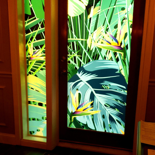 Digital Prints on Film for Glass