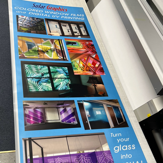 Digital Prints on Film for Glass