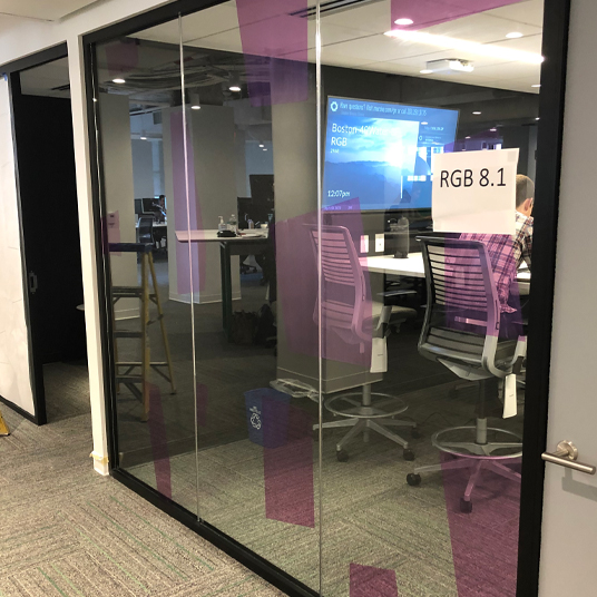 Decorative Architectural Colored Film for Glass (Pink)