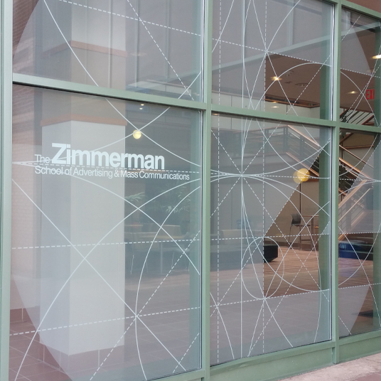 Decorative Architectural Etch Film for Glass