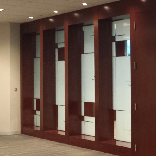 Decorative Architectural Etch Film for Glass