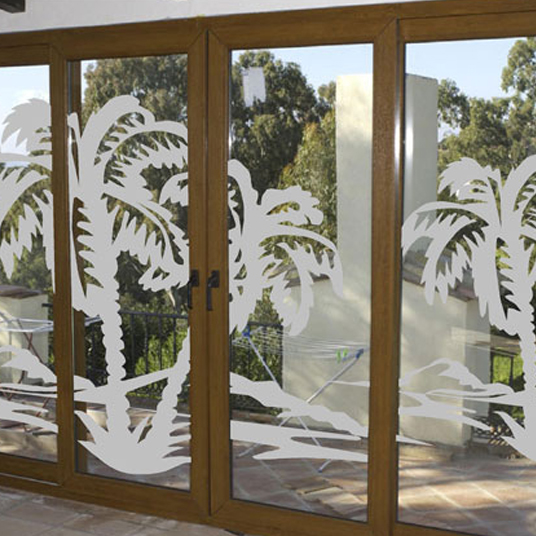 Decorative Architectural Etch Film for Glass