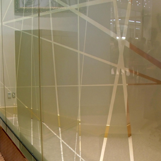 Decorative Architectural Etch Film for Glass