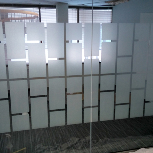 Decorative Architectural Etch Film for Glass