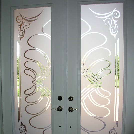 Decorative Architectural Etch Film for Glass