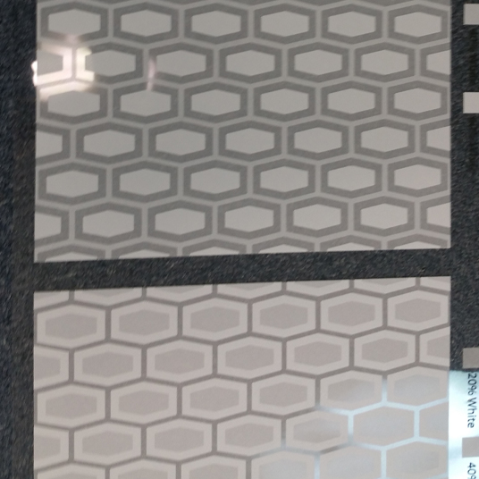 Decorative Architectural Etch Film for Glass
