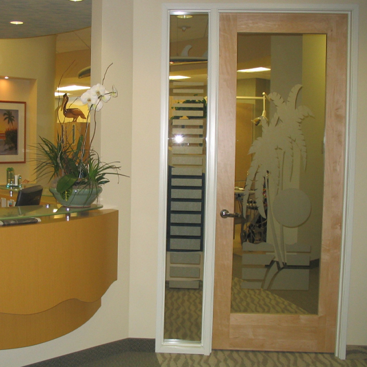 Decorative Architectural Etch Film for Glass