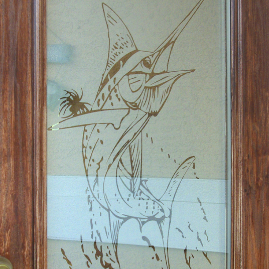 Decorative Architectural Etch Film for Glass