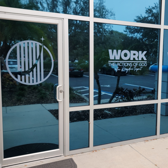 Decorative Architectural Etch Film for Glass