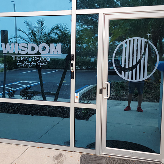 Decorative Architectural Etch Film for Glass