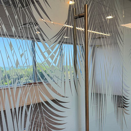 Decorative Architectural Etch Film for Glass