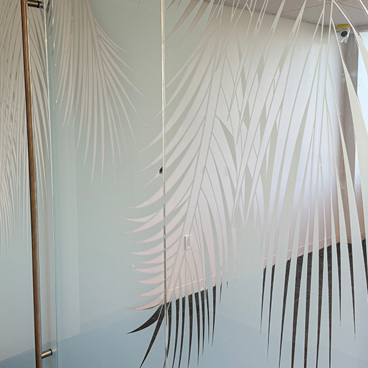 Decorative Architectural Etch Film for Glass