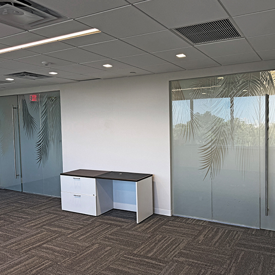 Decorative Architectural Etch Film for Glass