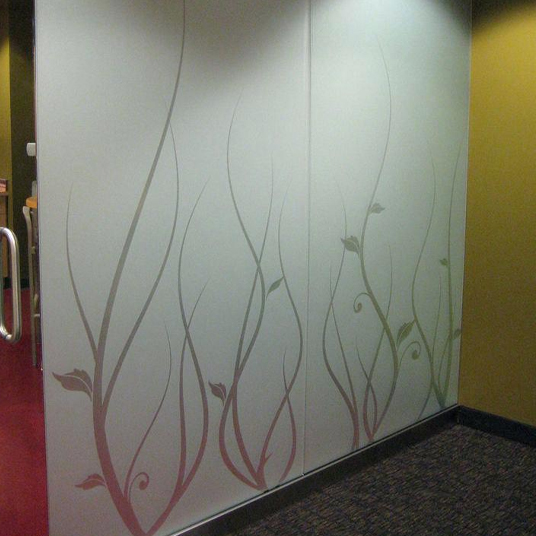 Decorative Architectural Etch Film for Glass