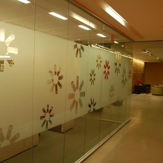 Decorative Architectural Etch Film for Glass