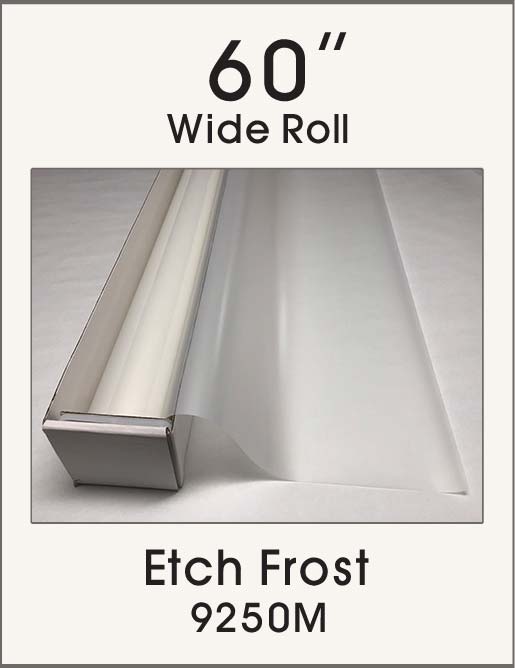 Click Here to ORDER FILM Etch Frost - 60" - 9250M - Colored Window Film