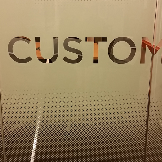 Digital Prints on Film for Glass