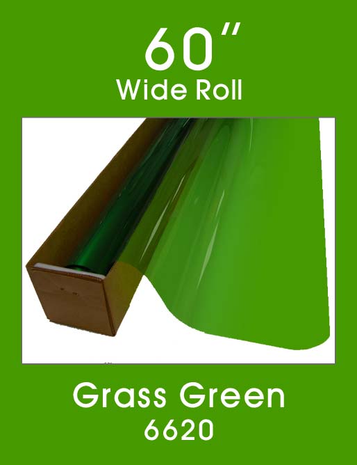 Click Here to ORDER FILM Grass Green 60" - 6620 - Colored Window Film