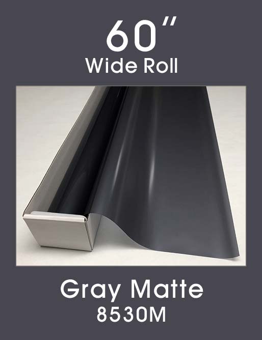 Click Here to ORDER FILM Gray Matte - 60" - 8530M - Colored Window Film