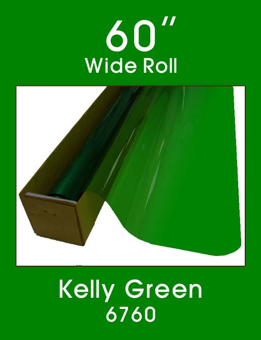 Click Here to ORDER FILM Kelly Green 60" - 6760 - Colored Window Film