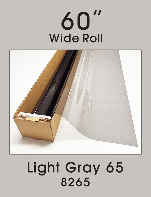 Click Here to ORDER FILM Light Gray 65 - 60" - 8265 - Colored Window Film
