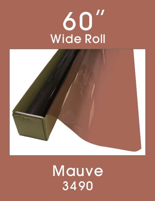 Click Here to ORDER FILM Mauve 60" - 3490 - Colored Window Film