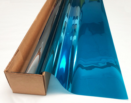 Check out our NEW COLOR! Ocean Blue Reflective 60" - 5640R - Colored Window Film