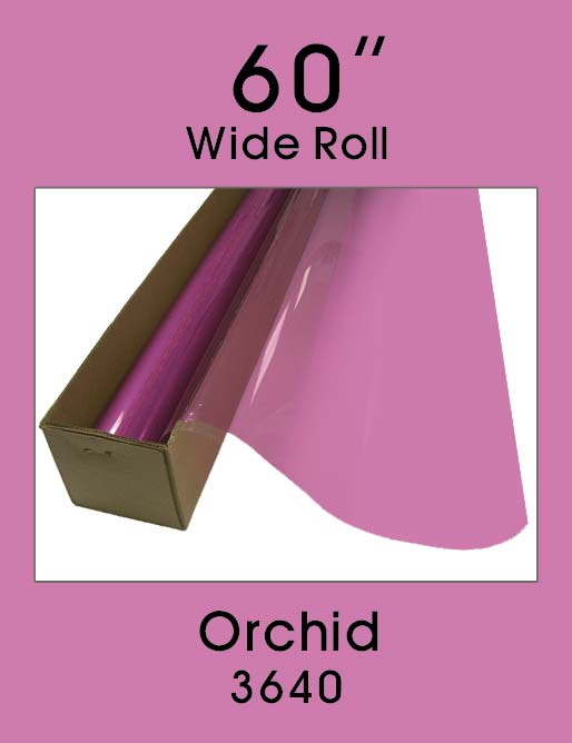Click Here to ORDER FILM Orchid 60" - 3640 - Colored Window Film