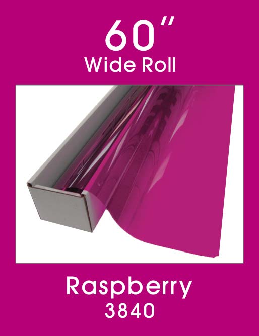 Click Here to ORDER FILM Raspberry 60" - 3840 - Colored Window Film