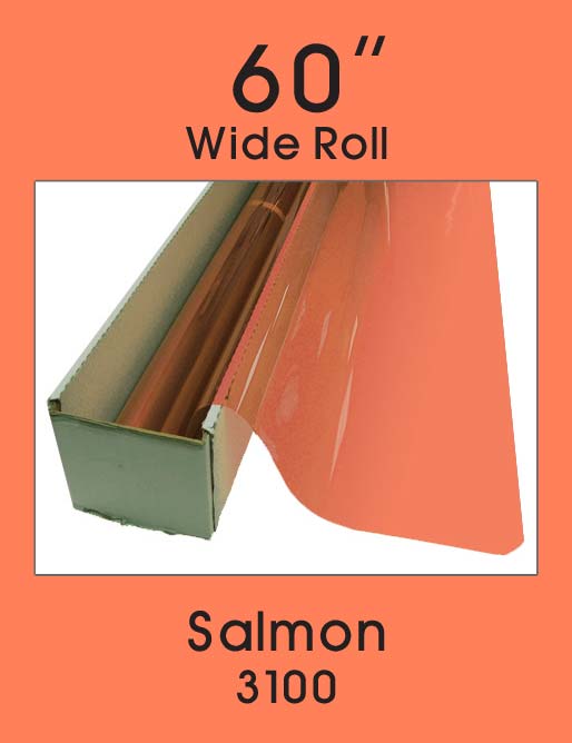 Click Here to ORDER FILM Salmon 60" - 3100 - Colored Window Film
