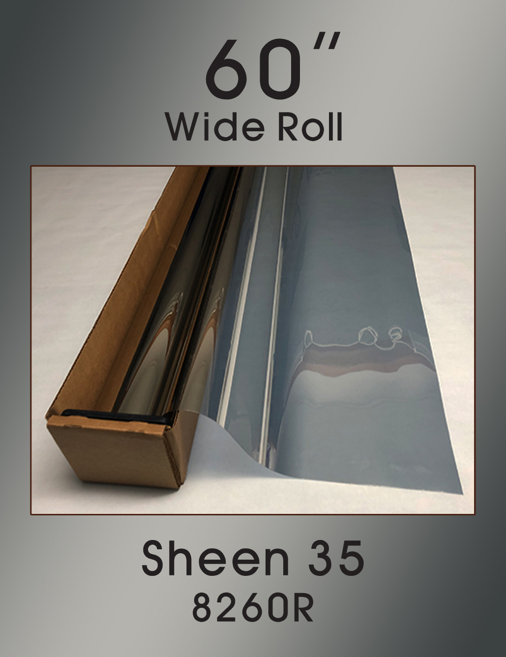 Click Here to ORDER FILM Sheen 35 - 60" - 8240R - Colored Window Film