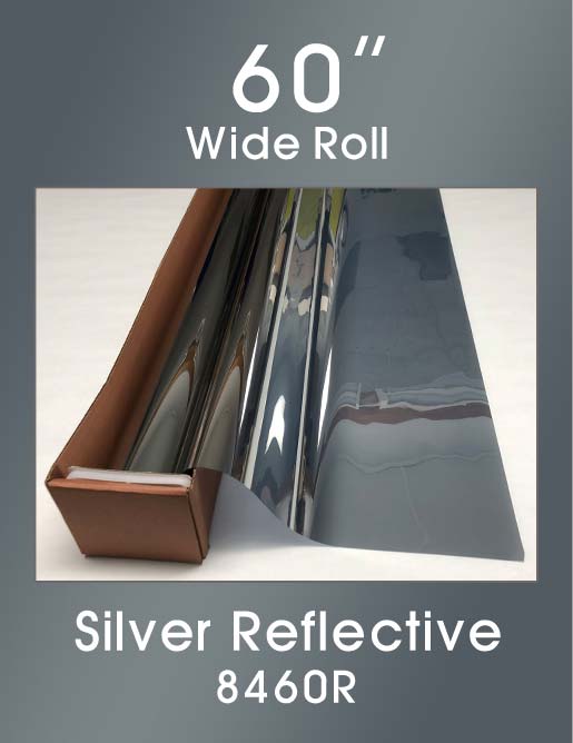 Silver Reflective 60" - 8460R - Colored Window Film