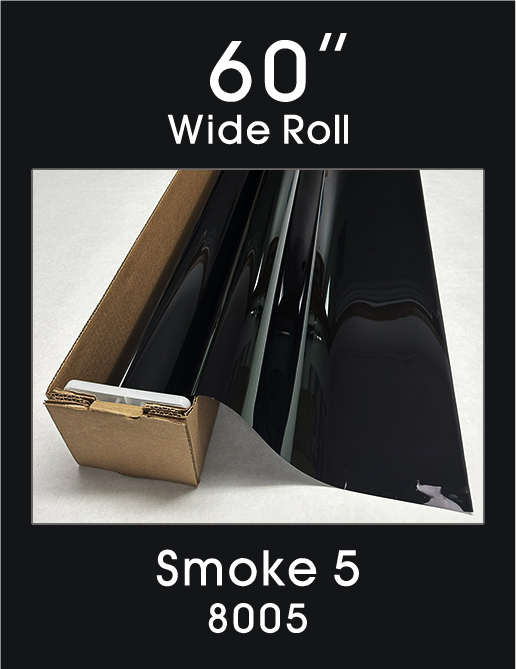 Smoke 5 - 60" - 8005 - Colored Window Film