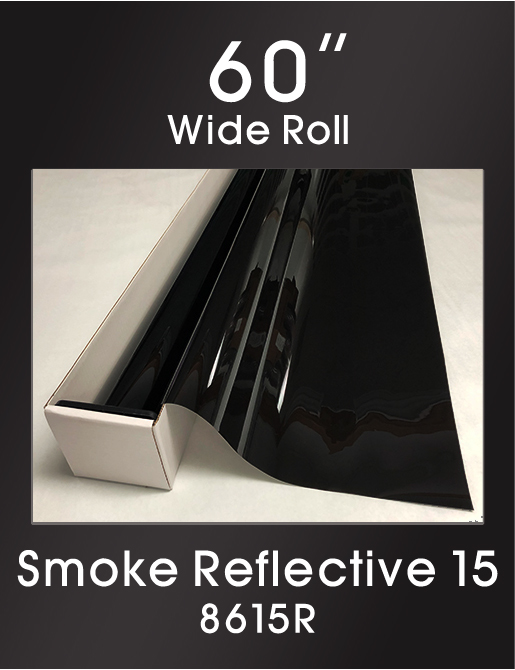 Click Here to ORDER FILM Smoke Reflective 15 - 60" - 8615R - Colored Window Film