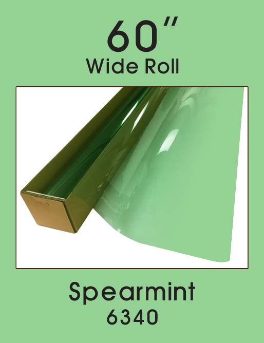 Click Here to ORDER FILM Spearmint 60" - 6340 - Colored Window Film