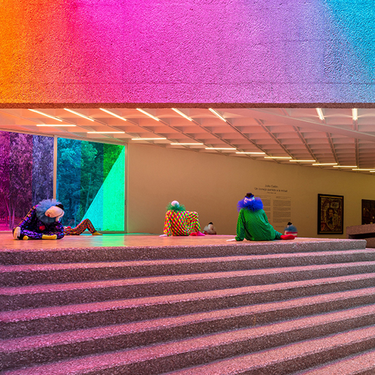 Decorative Architectural Colored Film for Glass (Tamayo Museum)