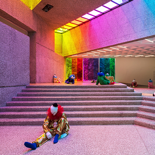 Decorative Architectural Colored Film for Glass (Tamayo Museum)