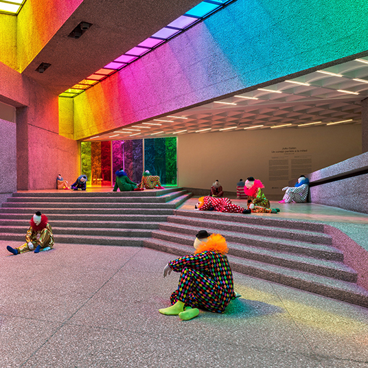 Decorative Architectural Colored Film for Glass (Tamayo Museum)