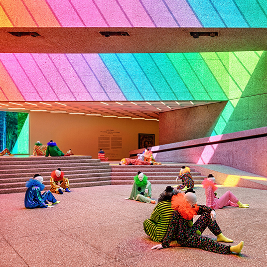 Decorative Architectural Colored Film for Glass (Tamayo Museum)