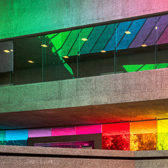 Decorative Architectural Colored Film for Glass (Tamayo Museum)