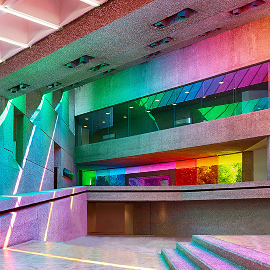 Decorative Architectural Colored Film for Glass (Tamayo Museum)