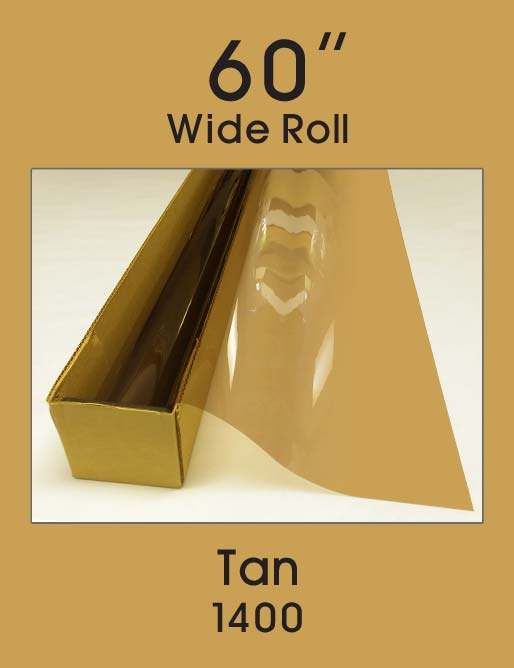 Click Here to ORDER FILM Tan 60" - 1400 - Colored Window Film