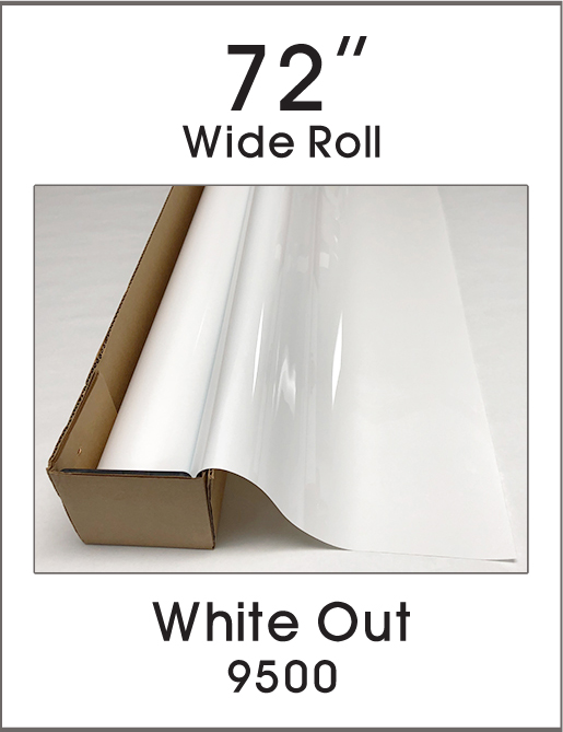 Click Here to ORDER FILM White Out - 72" - 9500 - Colored Window Film